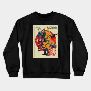 John Wick The Golden  Japanese poster Crewneck Sweatshirt